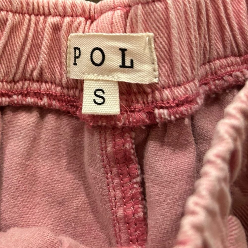 POL High Rise Cotton Shorts Size Small Lot of Two Pink and Green - Picture 15 of 16